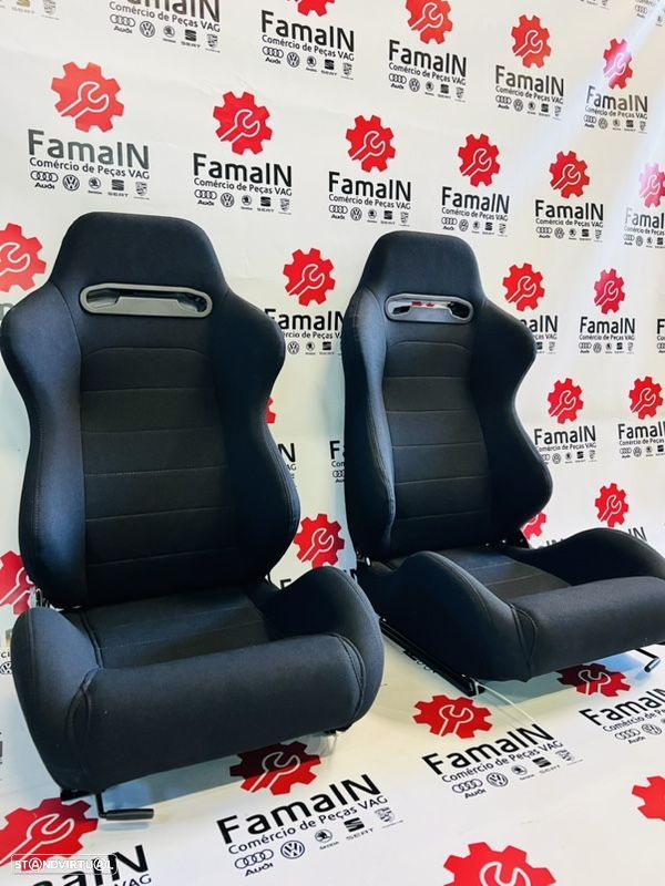 Backets desportivas universais - Estilo Recaro / Mod.2025 - 1