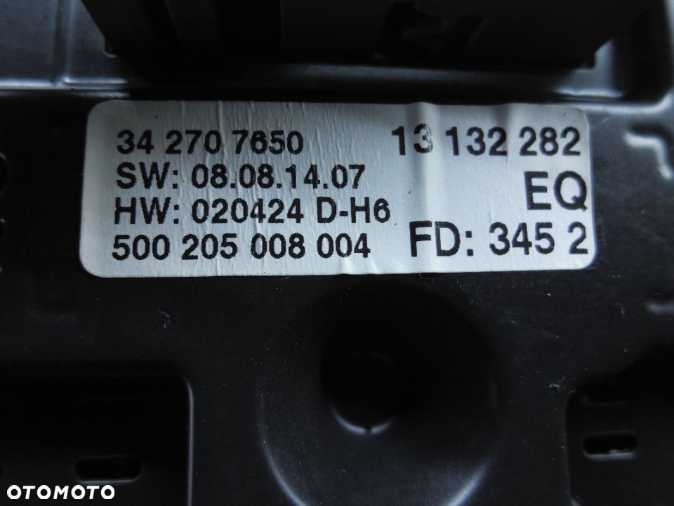 OPEL VECTRA C SIGNUM WYŚWIETLACZ RADIA 13132282EQ POSIADAM 4 SZT - 6