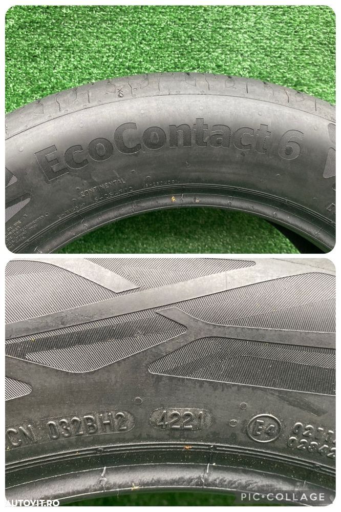 Set 4 anvelope vară Continental EcoContact 6 215 60 16 4,2 mm Dot 4221 - 8