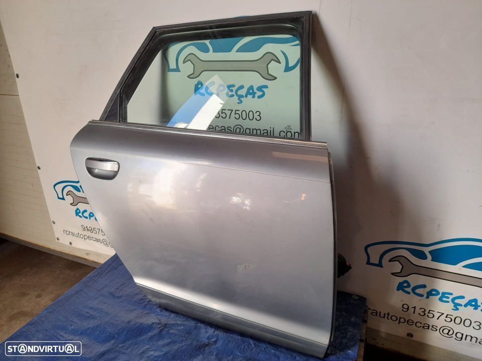 PORTA TRASEIRA TRÁS DIREITA | AUDI A6 C6 AVANTE CARRINHA | FECHO ELEVADOR MOTOR PUXADOR VIDRO; - 2