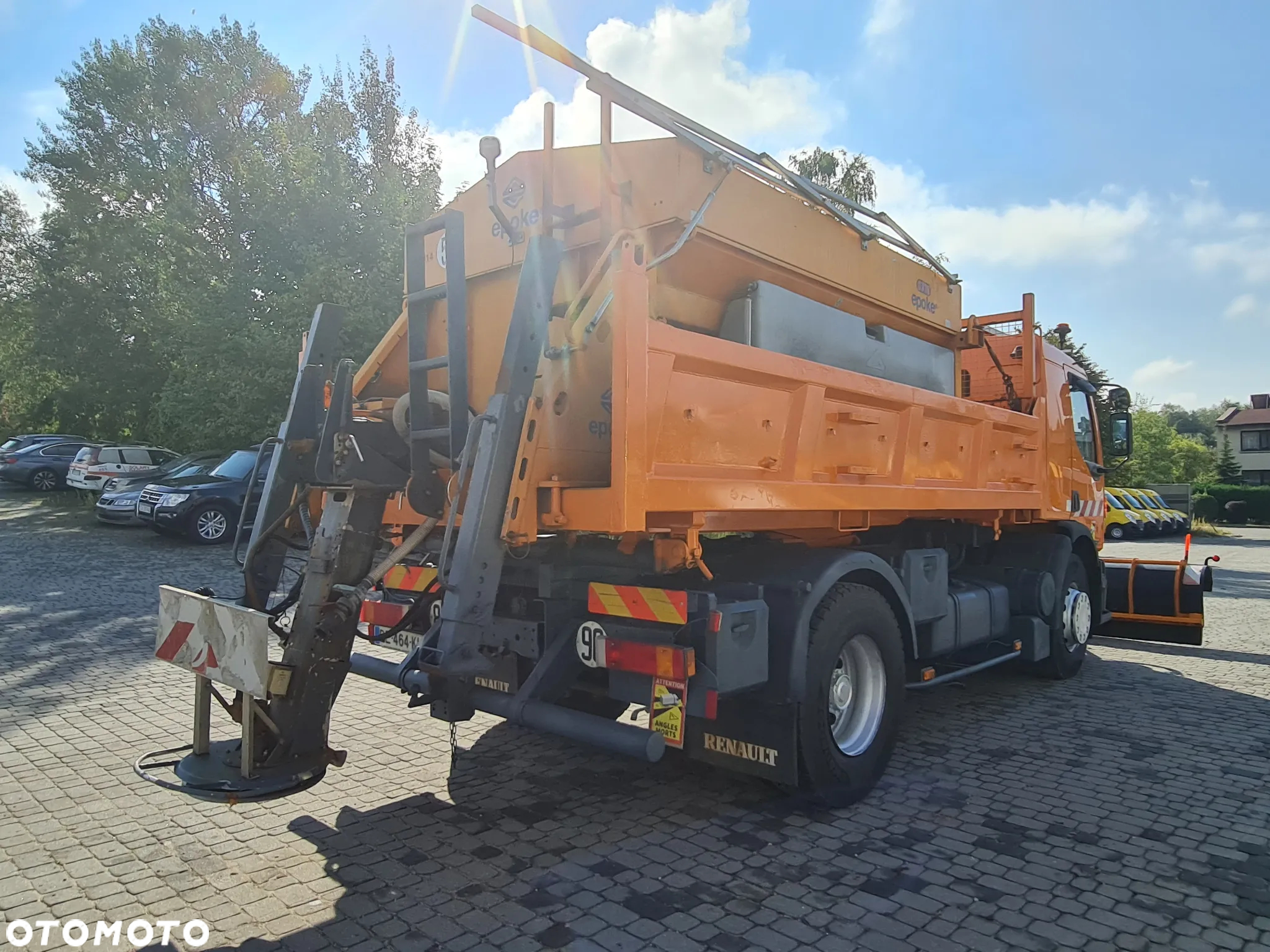 Renault Premium 270DCi Wywrotka 3 str Tylko 146tys km Solarka Pług SPECJALNY Długi Kiper Nowe Opony Zimowe - 9