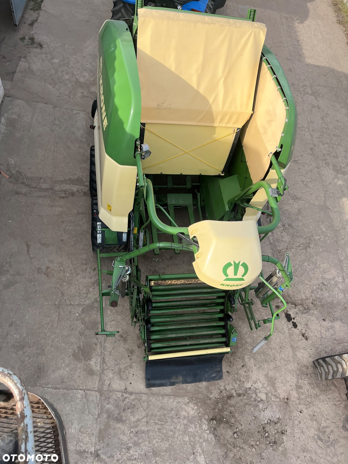 Krone Cf 155 combi xtreme fabrycznie mocniejsza prasa na długie prace w polu - 5