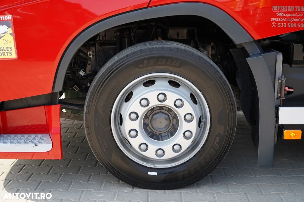 Volvo FH 460 / COMBINAȚIE TANDEM / 120 M3 / TRANSITION / I-SAVE / I-PARK COOL / DIRECȚIE CU RIDICARE AXLE / WIELTON / CORTINĂ ARMATĂ - 20