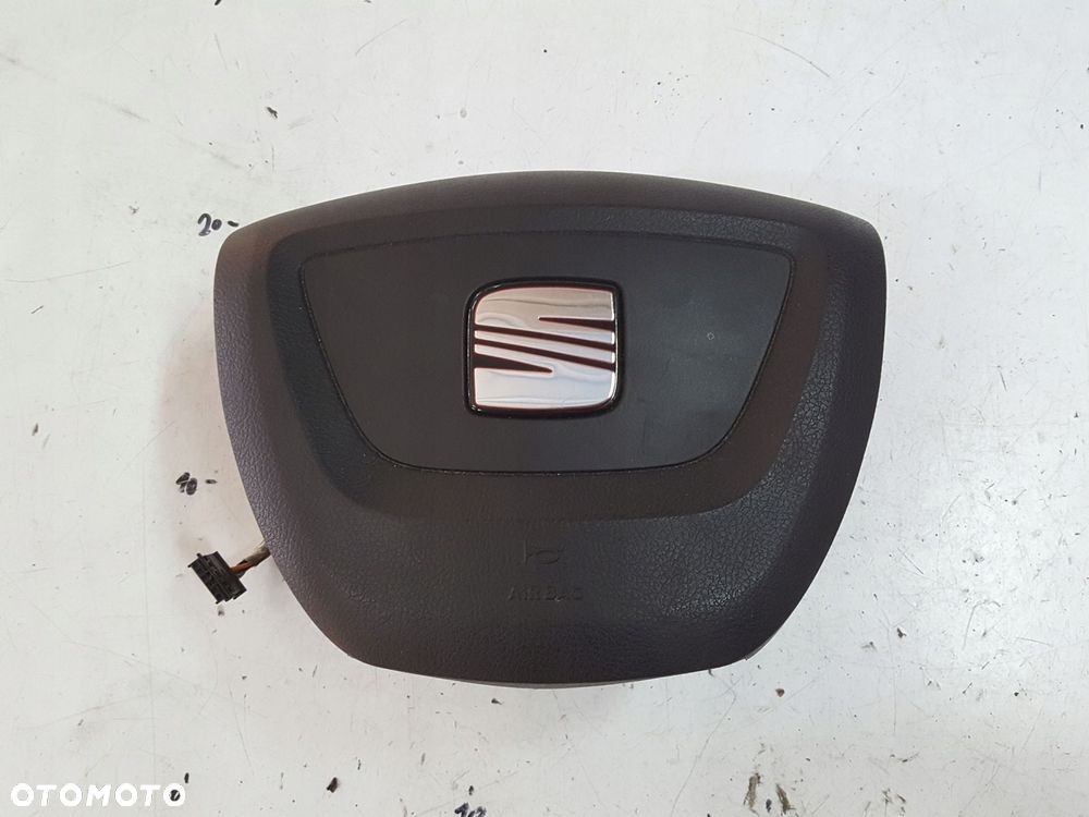 SEAT ALTEA LIFT 09-14r LEON II PODUSZKA AIRBAG KIEROWCY 5P0880201AL - 1