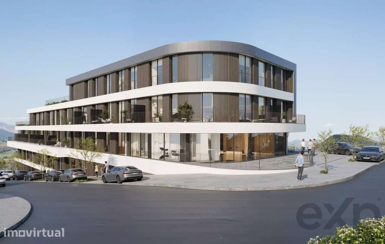 APARTAMENTO - T2 NOVO com 103,20m² de terraço + 5 lugares de estaciona - Grande imagem: 5/8