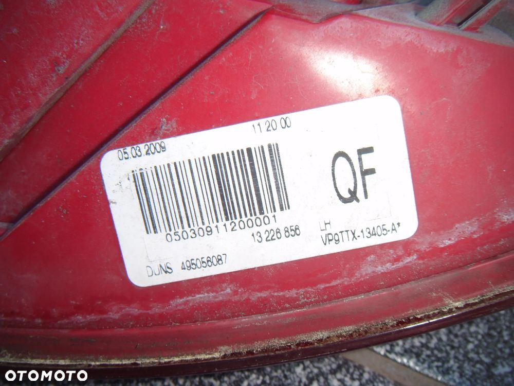 opel insignia a 10r kombi lampa lewy tył 13226858 - 3