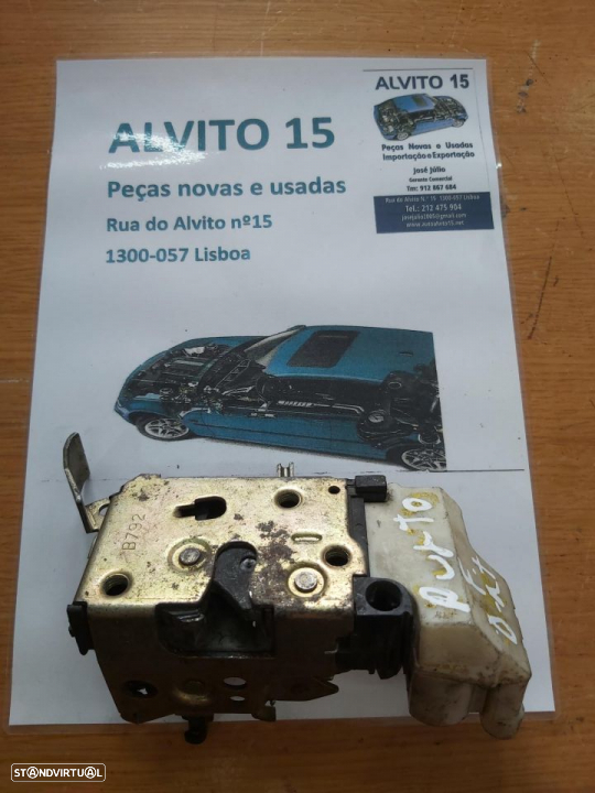 Fechadura frente direita Fiat Punto  6pins - 2