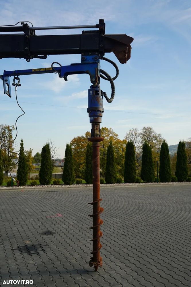 MAN TGM 15 .290 / HDS HC 190 + FORAJ / INSTRUMENT DE FORAJ / RADIOCOMANDĂ / EURO 6 / MANUALĂ / 2019 - 13