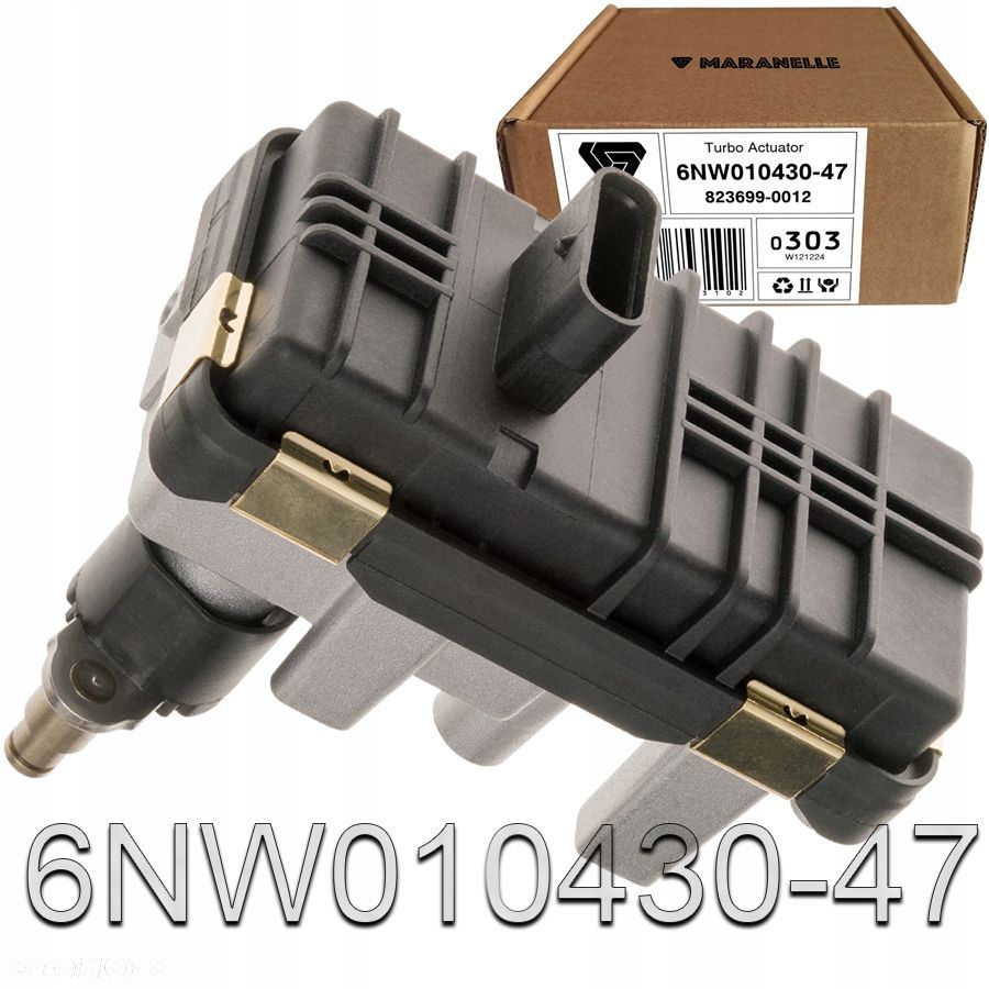 Nastawnik sterownik 6NW010430-47, 823699-0012 turbiny 839077 AUDI A4 A6 A7 Q7 / VW Amarok - 3.0 - 2