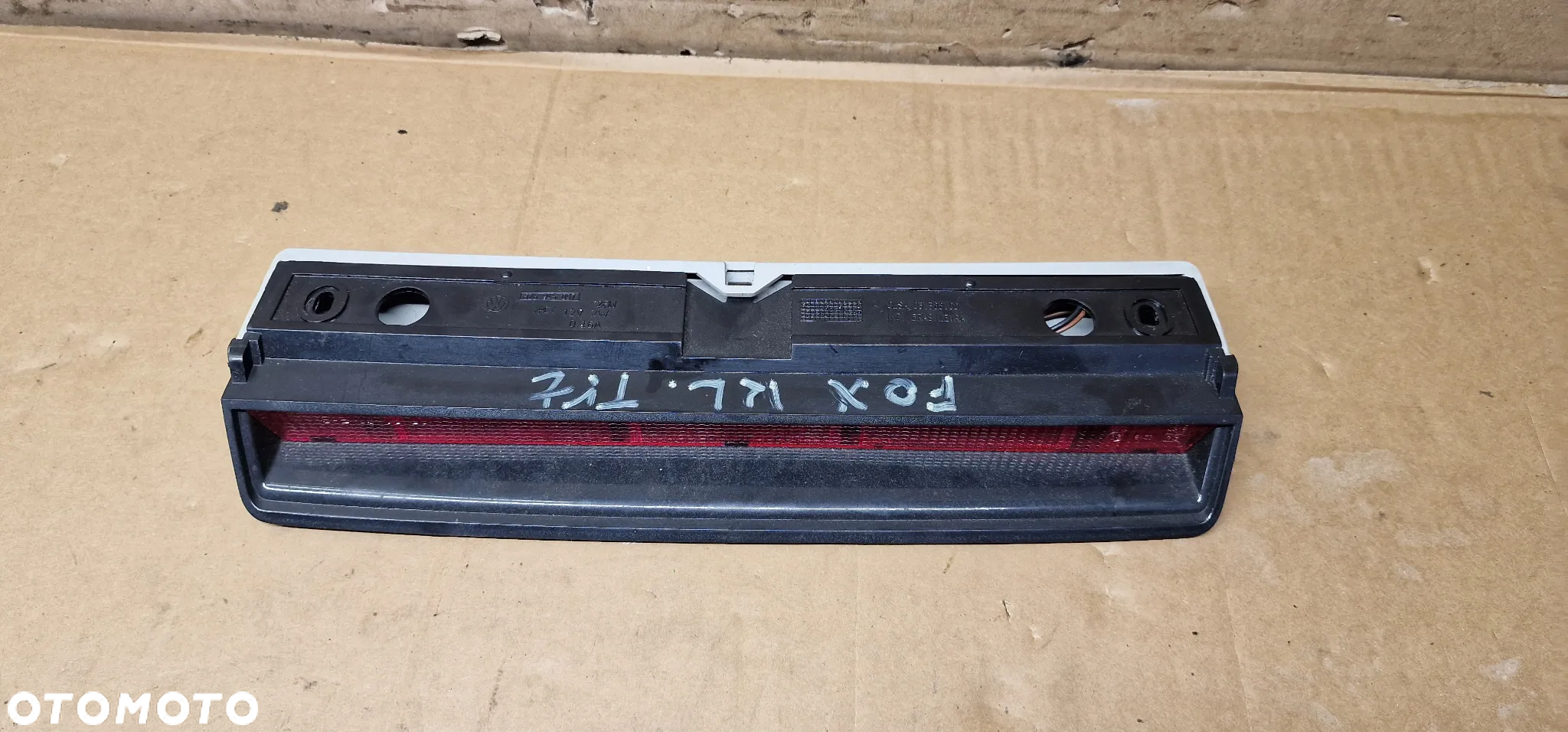 Trzecie światło stop VW FOX 5Z6945097 - 2