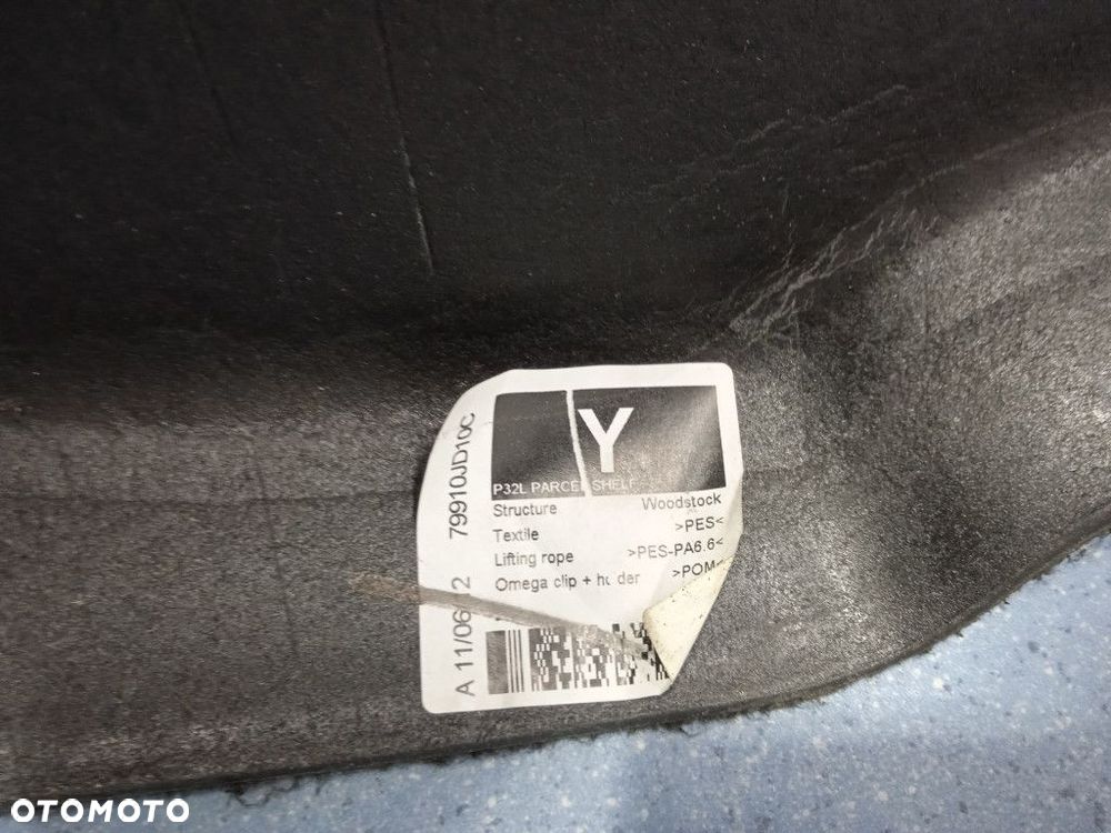 NISSAN QASHQAI I LIFT PÓŁKA BAGAŻNIKA - 4