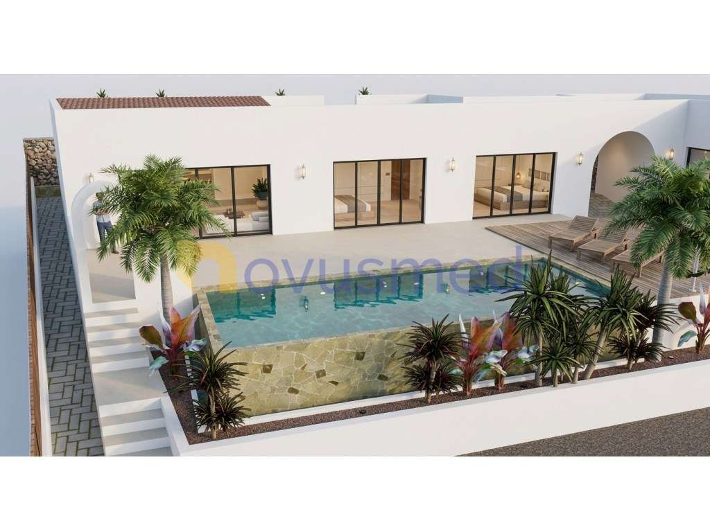 Casa com Projeto Aprovado para Moradia T3 com Piscina | Poço Barret... - Grande imagem: 5/40