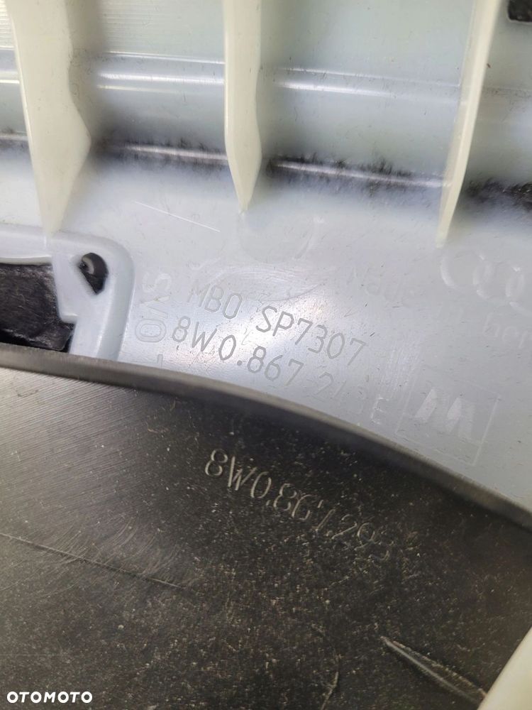 OSŁONA SŁUPKA B LEWA AUDI A4 B9 AVANT 8W0867243E - 5