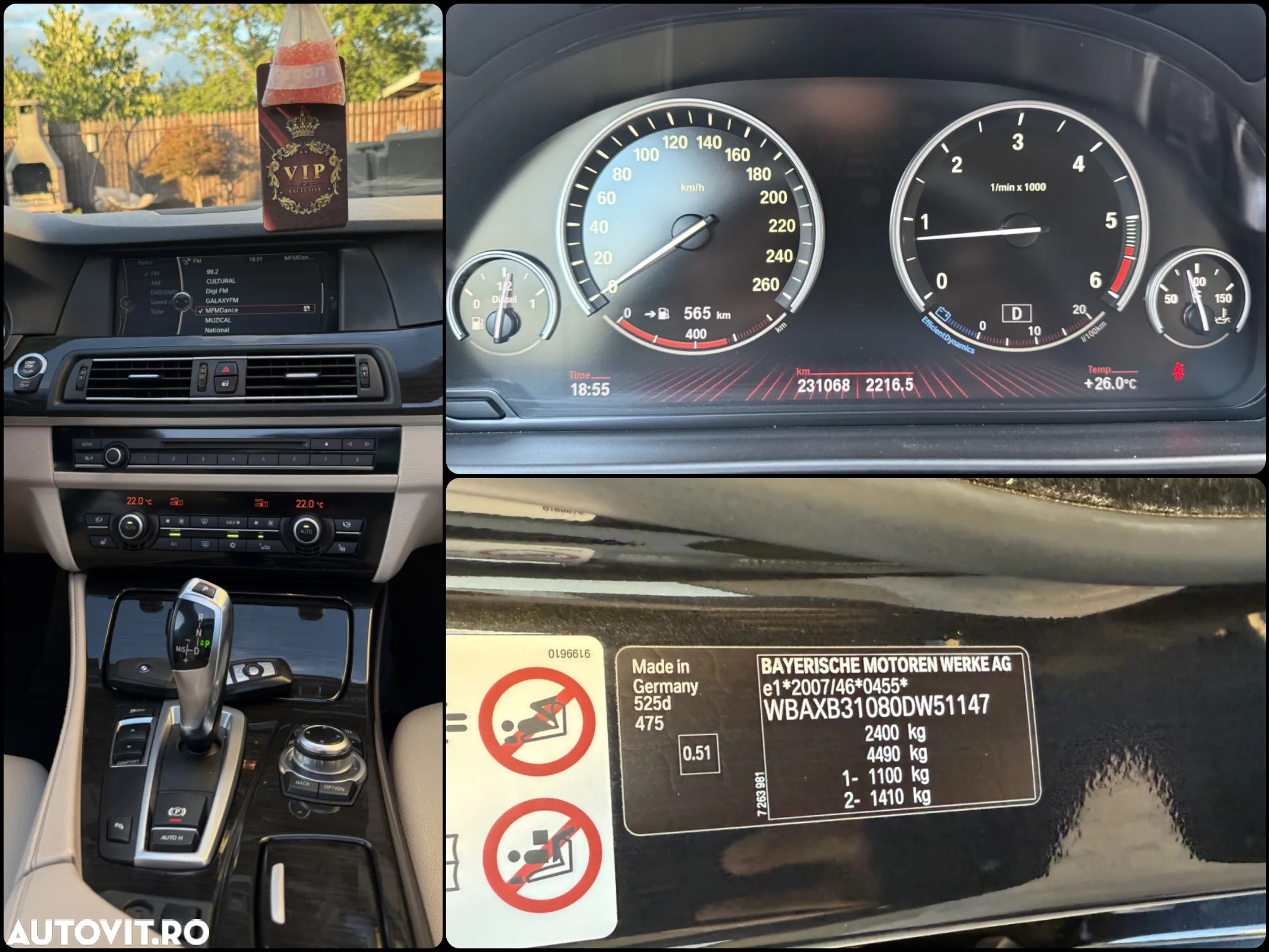 BMW Seria 5 525d Touring Aut. Luxury Line - 14