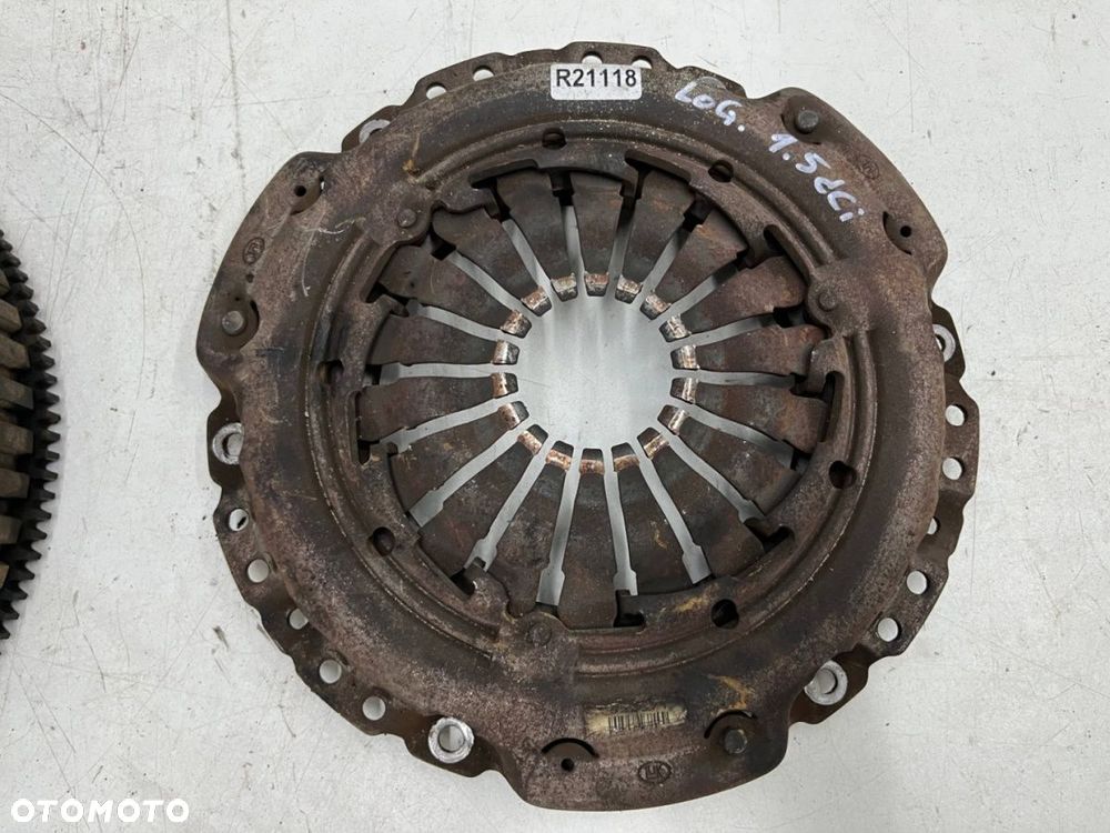 Sprzęgło Dacia Logan I Sandero I 05-14r. 1.5 dCi KOMPLETNE koło zamachowe tarcza i docisk 8200335084 - 6
