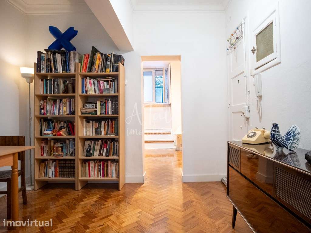 Apartamento T2 C/TERRAÇO no centro de Lisboa - Grande imagem: 3/31