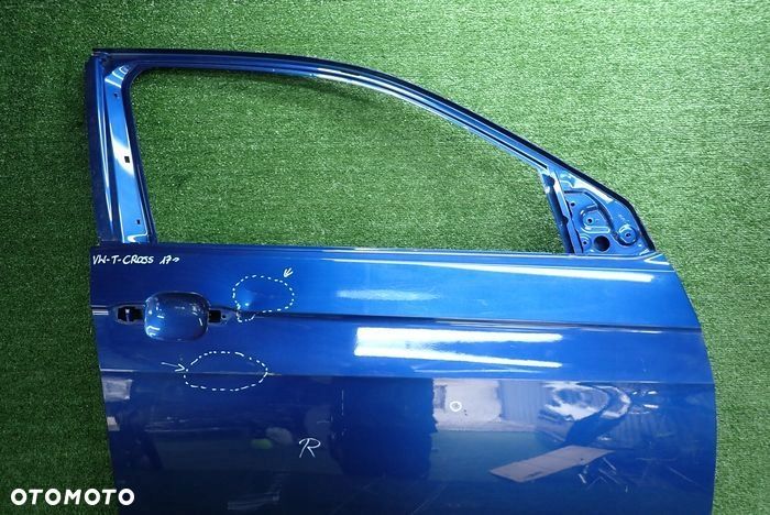 VW T-CROSS TCROSS 17- drzwi prawe przednie przód - 2