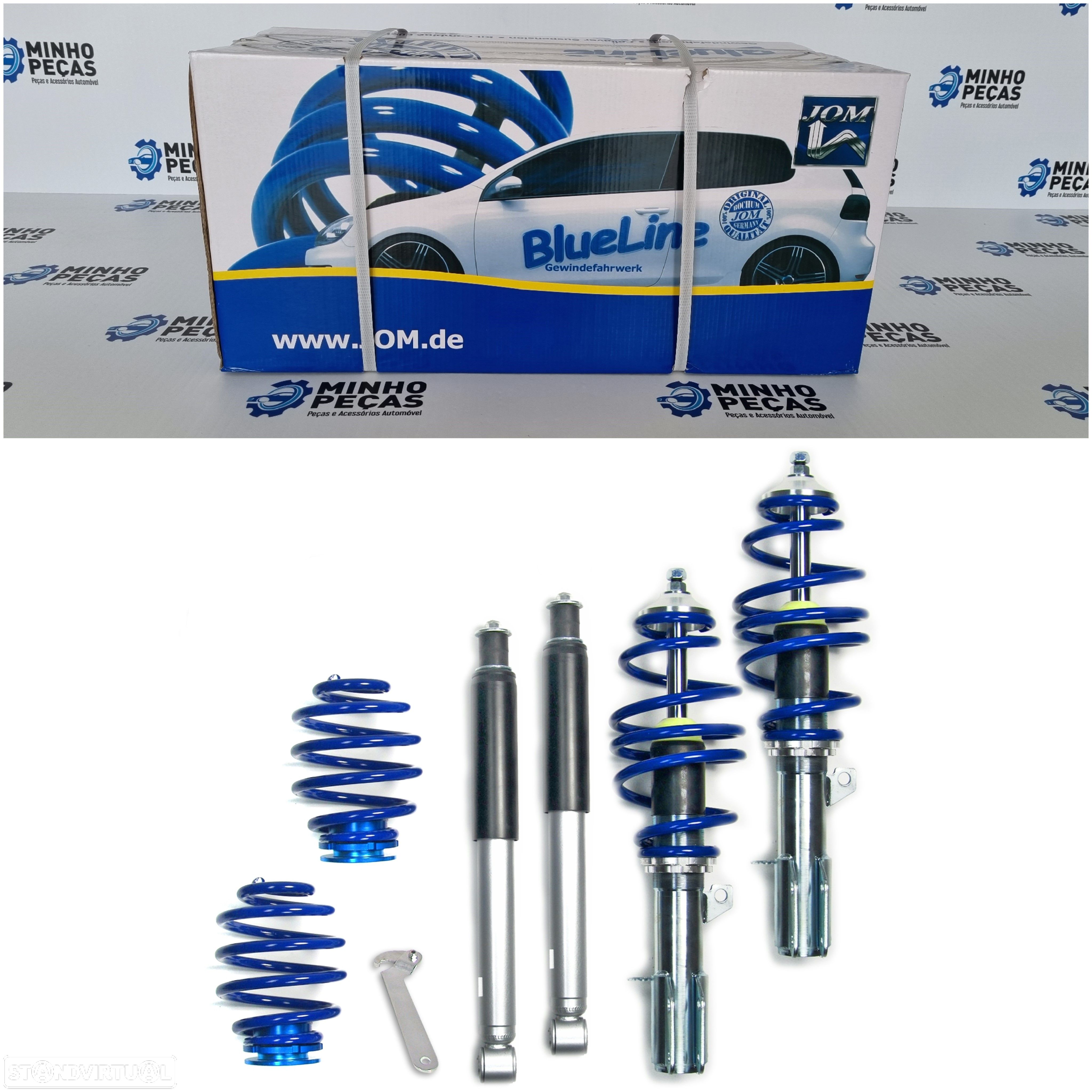 Coilovers JOM Blueline Opel Corsa C - 1
