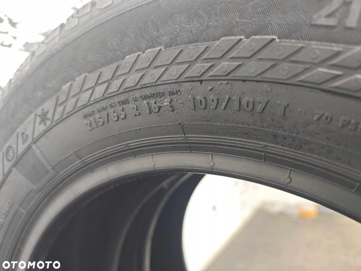 215/65r16C continental 2023r opony całoroczne 7mm 51320 - 6