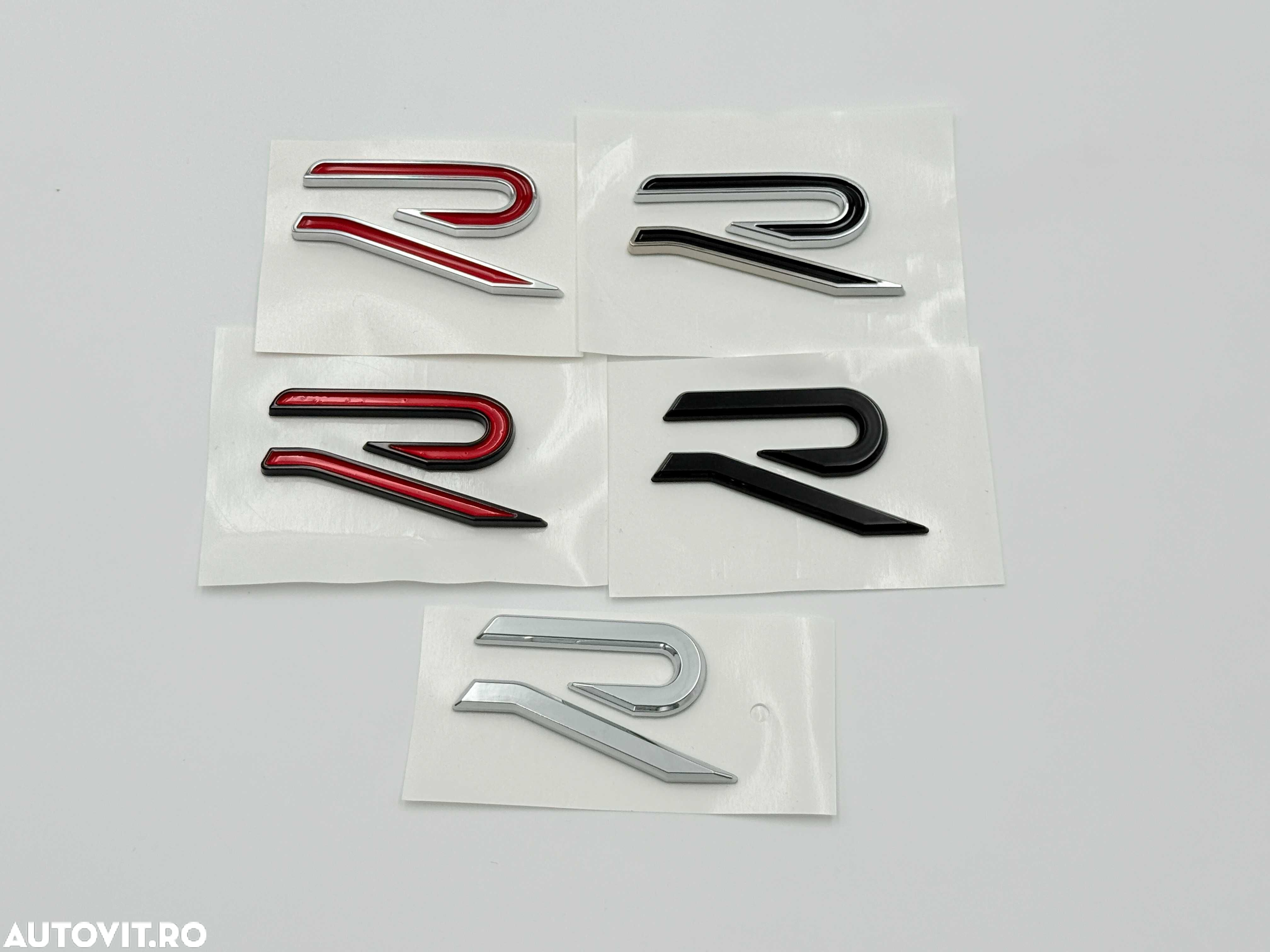 Emblema Compatibila VW R/R-line aripi/spate model nou - 2