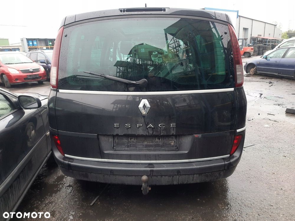 CZĘŚCI Renault Espace IV 3,0 DCI P9X DIESEL CZARNA MASKA SILNIK BŁOTNIK SKRZYNIA - 4