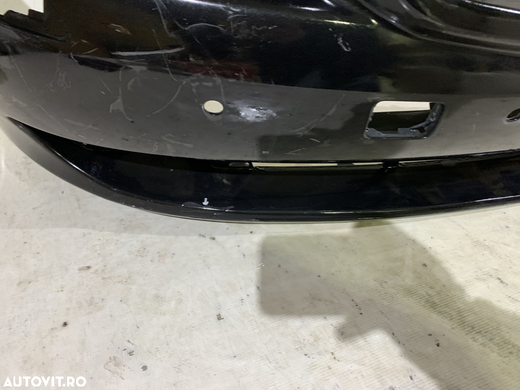 Bara fata Mercedes CL, W216, 2006, 2007, 2008, 2009, 2010, cod origine OE A2168800040, cu gauri pentru spalatori faruri si senzori de parcare (6). - 5