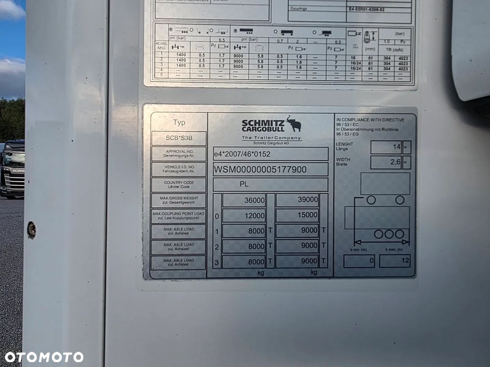 Schmitz Cargobull THERMO KING MULTITEP. DOPELSTOCK  / ŚCIANA 7 CM / - 26