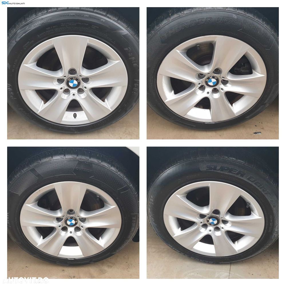Set 4 Jante Roti Aliaj 225 55 17 R17 Style 327 cu Anvelope Vara Dot 2024 BMW Seria 5 F10 F11 2009 - 2017 [Q0207] - 1