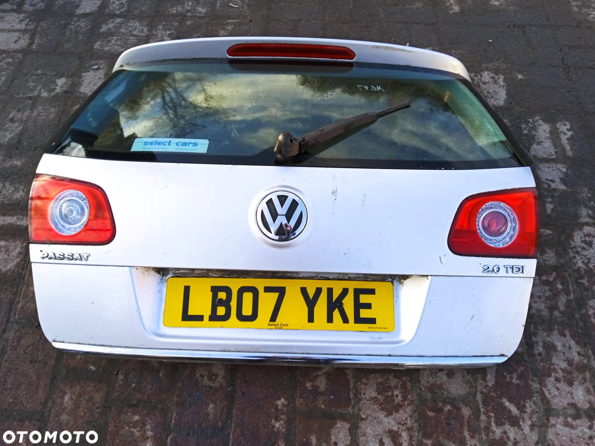 KLAPA TYLNA VW PASSAT B6 KOMBI LA7W (KLAPA + SZYBA) - 2