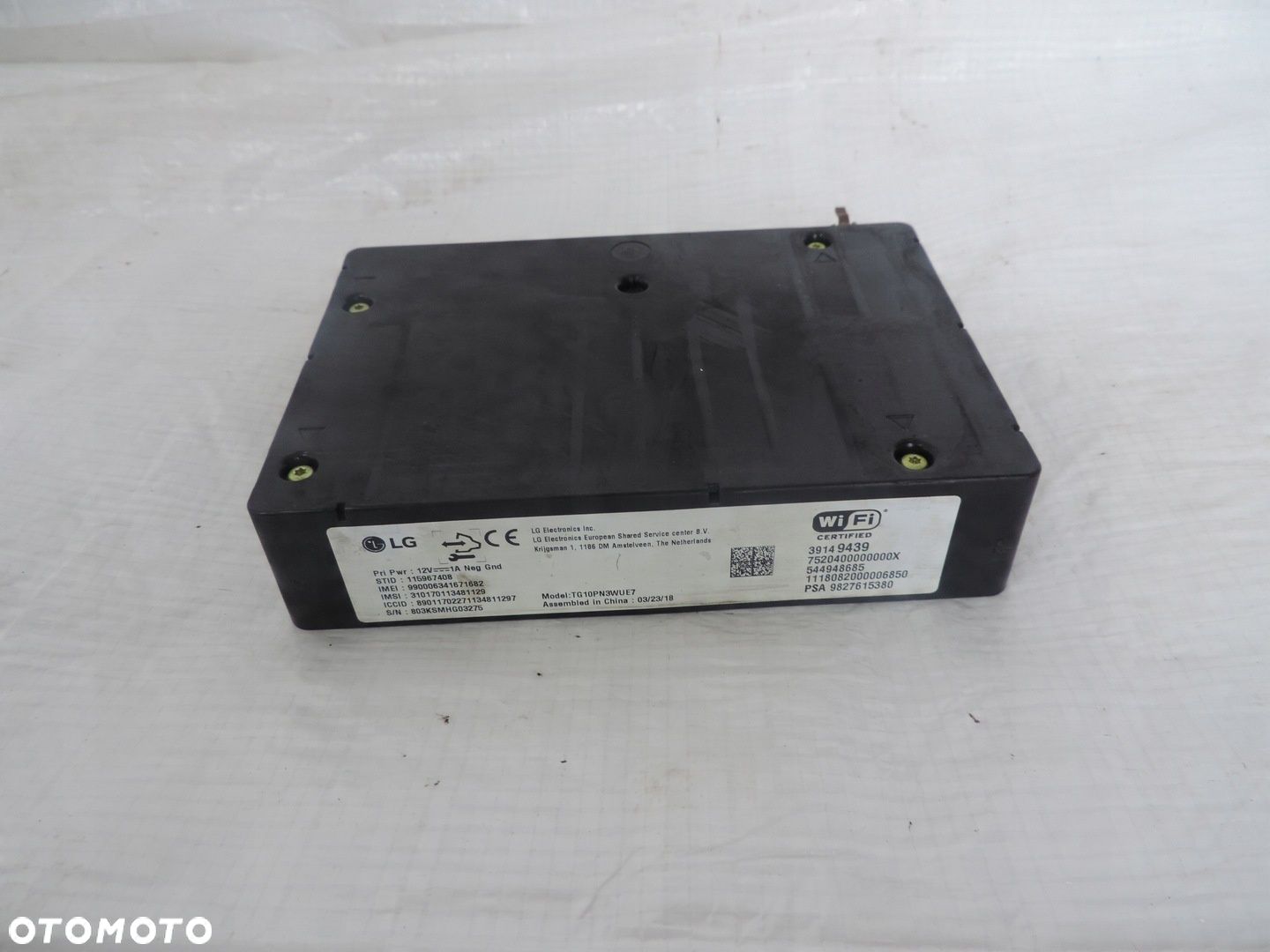 OPEL GRANDLAND X MODUŁ WI-FI 39149439 - 1