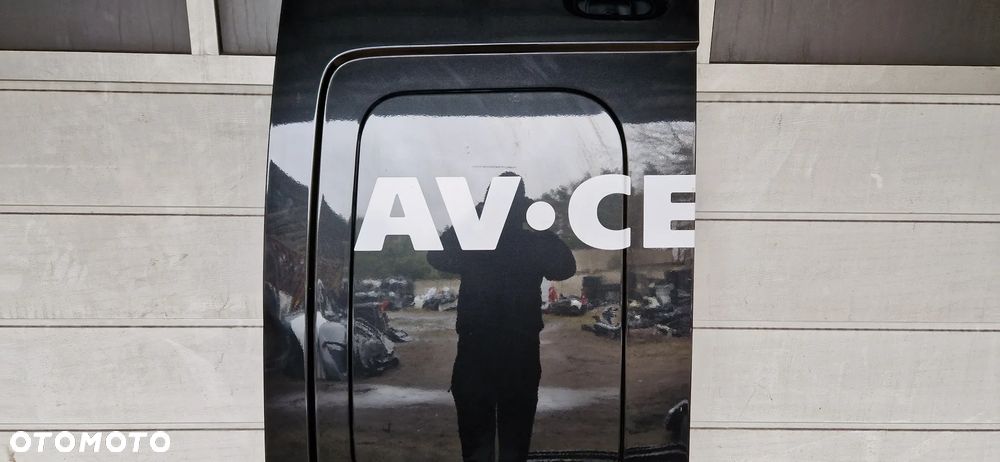 Drzwi tył tylne lewe Renault Trafic vivaro Maxi wysoki czarne - 4