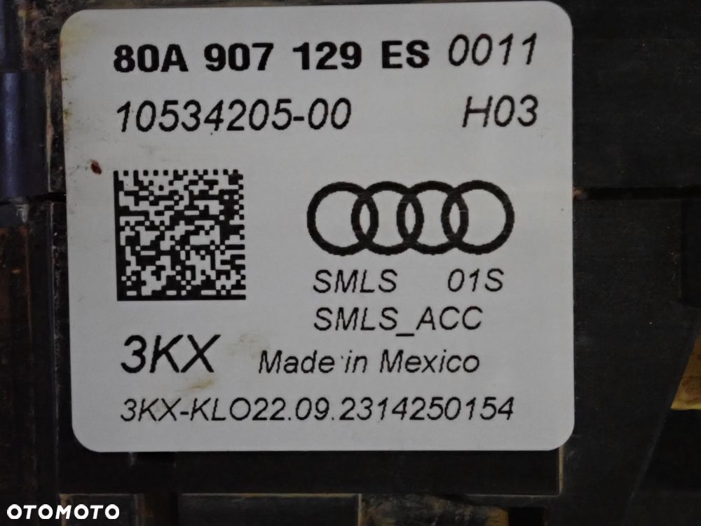 AUDI Q5 KIEROWNICA TAŚMA MANETKI 80A901129ES - 4