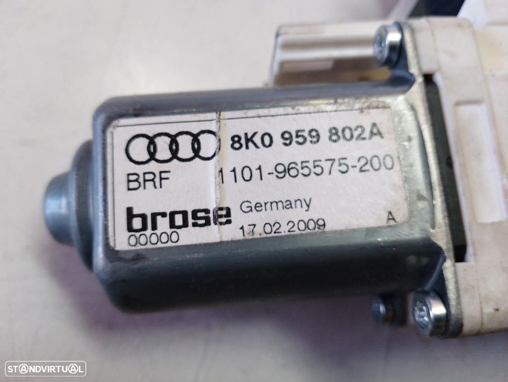 ELEVADOR DE VIDRO FRONTAL DIREITO AUDI A4 2009 - 2