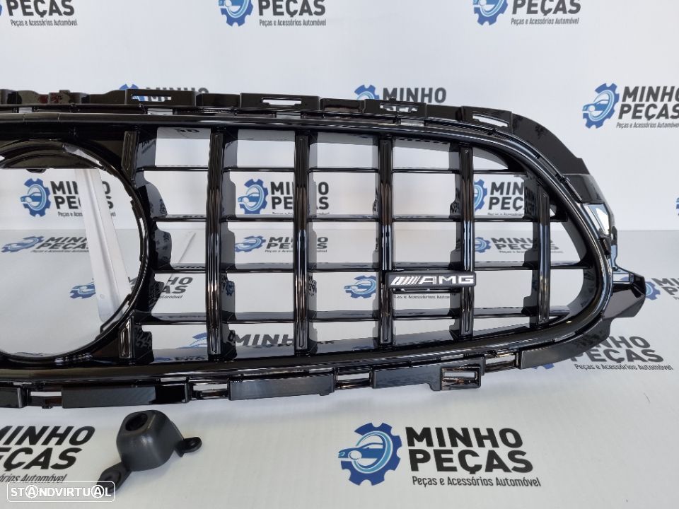 Grelha Mercedes Class E (W213) Facelift GTR Full Black - 5