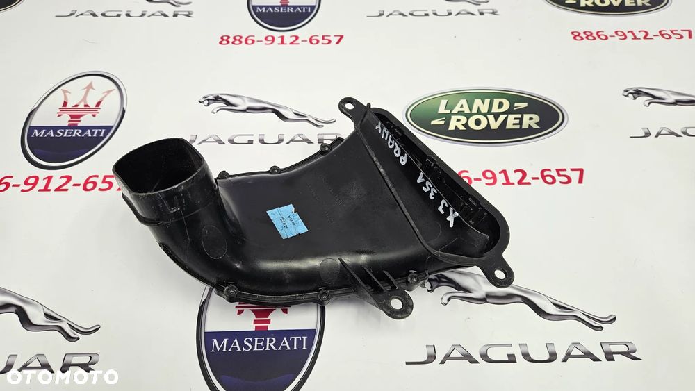 Jaguar XJ 351 3.0 SC 306PS 340 KM 5.0 508PN 385 KM 5.0 SC 510KM 508PS Dolot powietrza prawy Wlot Rura filtra powietrza prawego 8X23-9A624-BA - 10