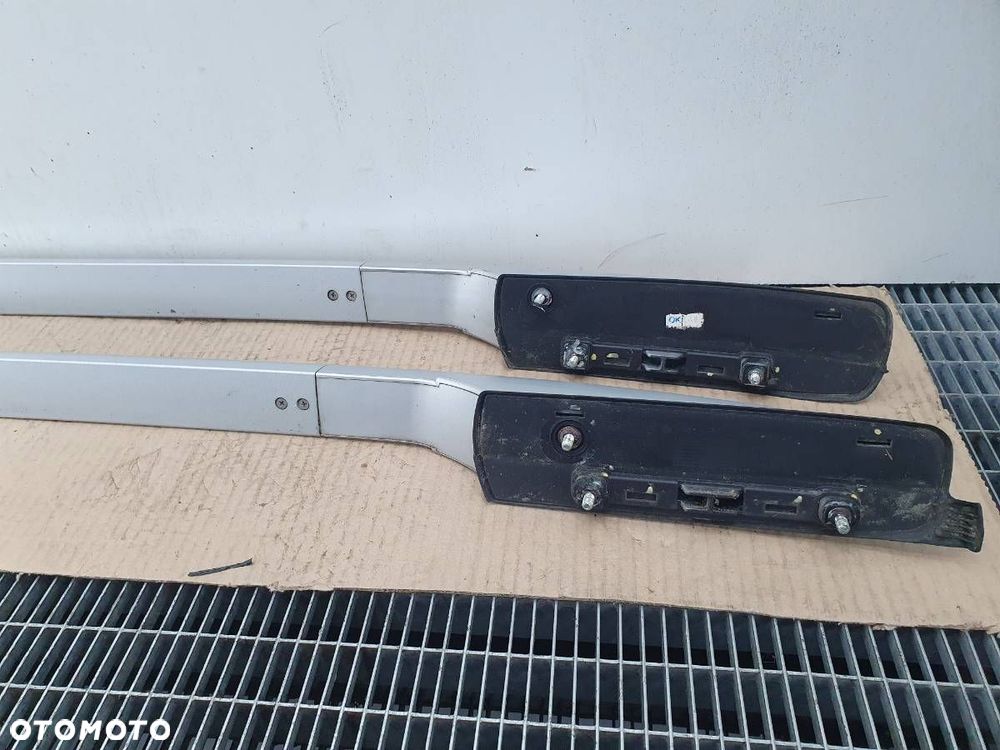 RELINGI KOMPLET LEWA PRAWA SREBRNE SSANGYONG KORANDO III - 7