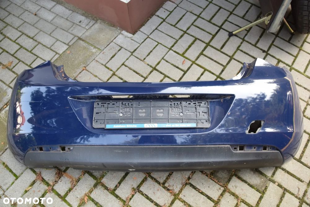 Opel Astra J Zderzak tylny tył 5D HB niebieski Z20Z - 7