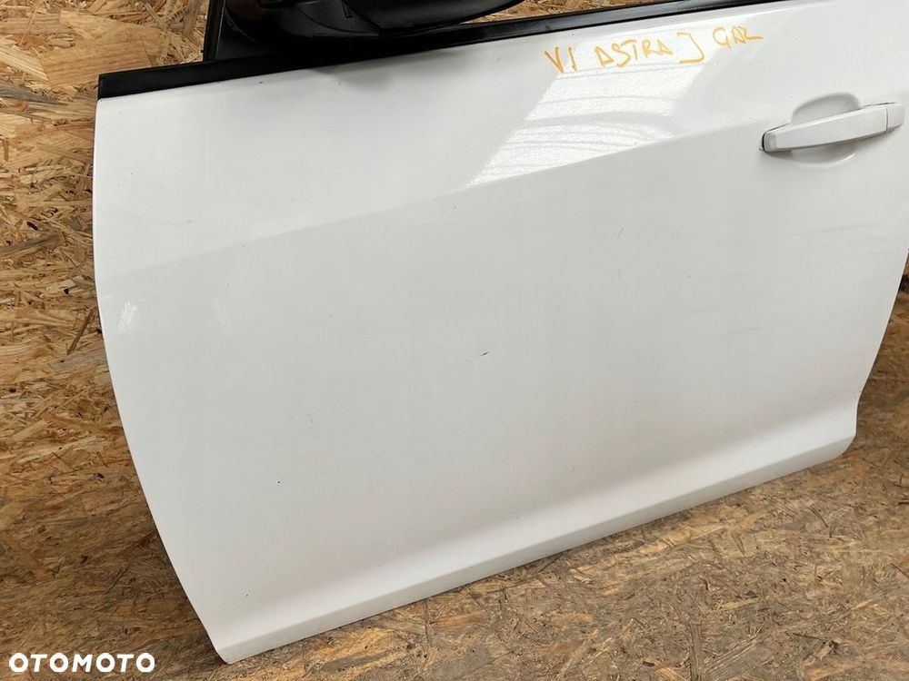Drzwi PRZEDNIE LEWE lewy przód OPEL ASTRA J IV Lakier: GAZ Z40R lusterko - 4
