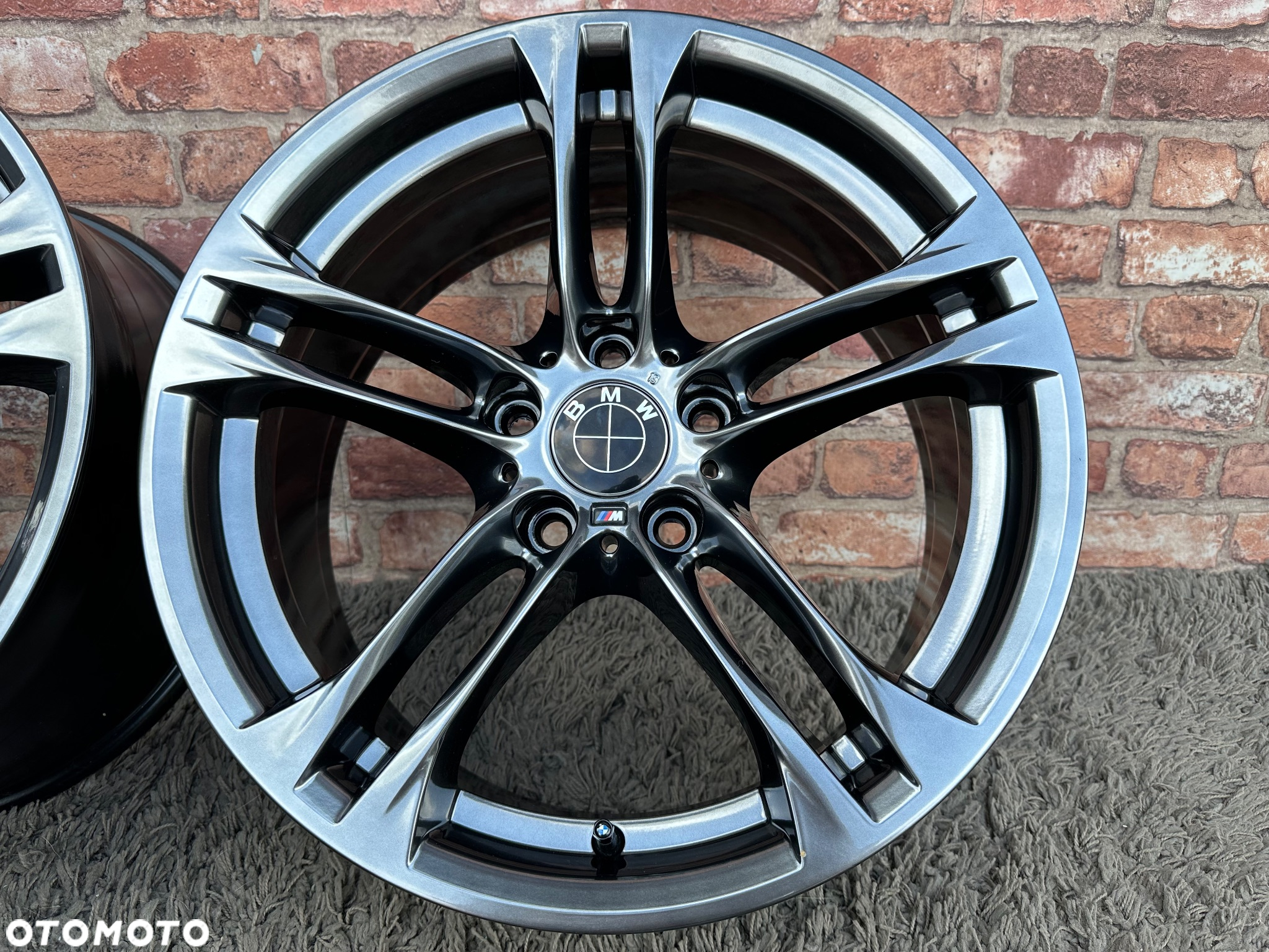 Styling 613 oryginalne alufelgi 18 BMW 5x120 M pakiet F10 8j ET30 9j ET44 xDrive Z3 Z4 E46 X1 X3 E83 X5 E90 F30 F32 F34 GT F01 F12 F20 E87 E81 E60 xD Opel Insignia OPC Performance grafit Black Chrome dwie szerokości Radom - 11