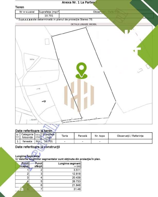 Teren extravilan Izvoare Maramures , zona Vidra , ideal pentru cabană - Imagine principală: 3/8