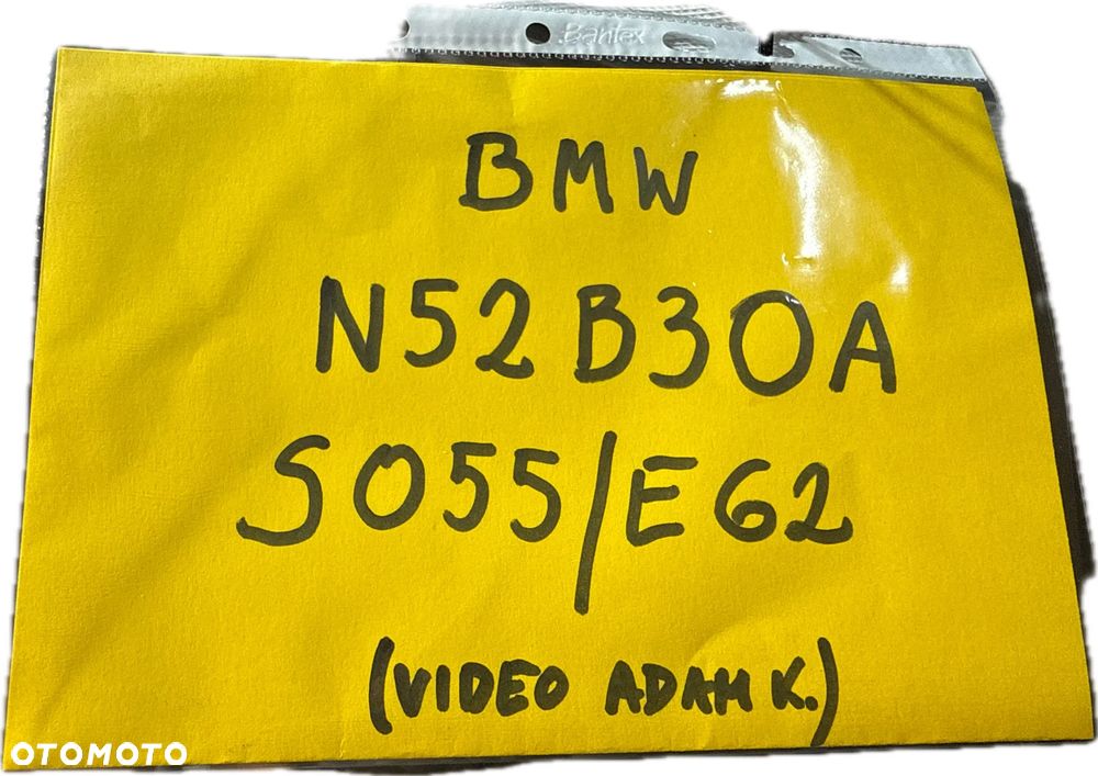 Bmw N52B30A 3.0 benzyna silnik kompletny z pełnym osprzętem gotowy do montażu VIDEO PRACY SILNIKA - WHATSAPP LUB LINK W OPISIE - 6