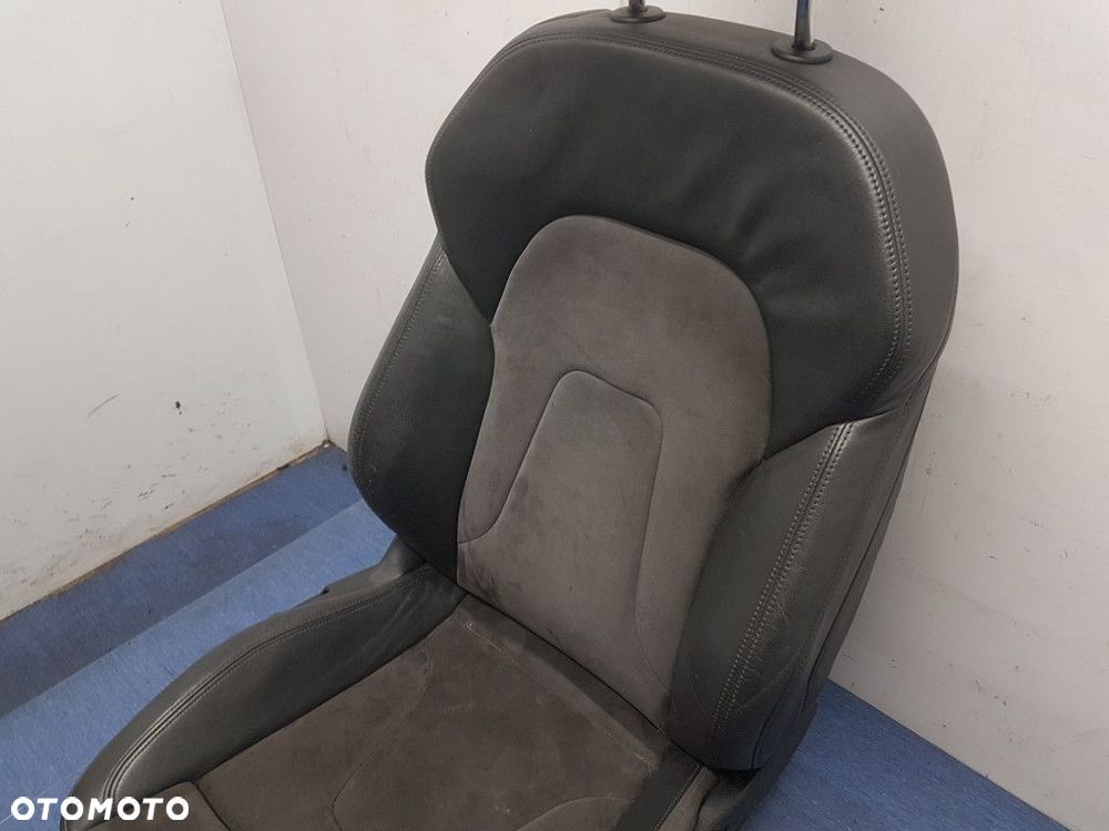AUDI A5 8T FOTEL PASAŻERA PÓŁ SKÓRA - 8