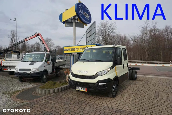 Iveco 35C15 doka brygadówka HDS wywrotka skrzynia