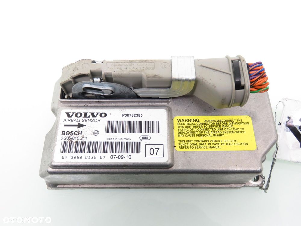 MODUŁ AIRBAG VOLVO S60 I P30782385 0285010211 - 1