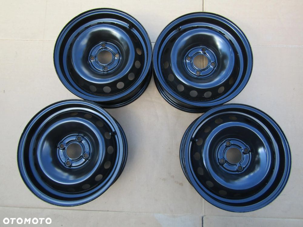 4x Felgi Stalowe 14 Renault Kangoo Thalia Clio II Campus Twingo I Nissan Micra K12 K13 5,5 j 4x100 ET36 / ORYGINALNE - 10