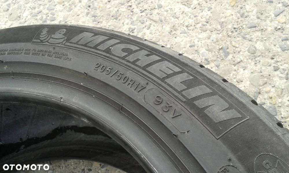 17” - Michelin - 205/50 r17 cali – LETNIE Opony - stan: BDB + Możliwy MONTAŻ  !! - 10