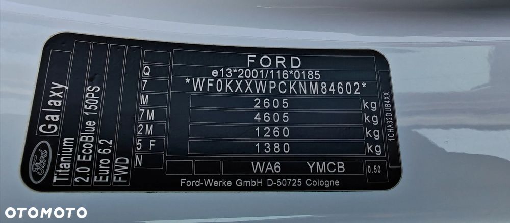 Ford Galaxy 2.0 EcoBlue Titanium - 39