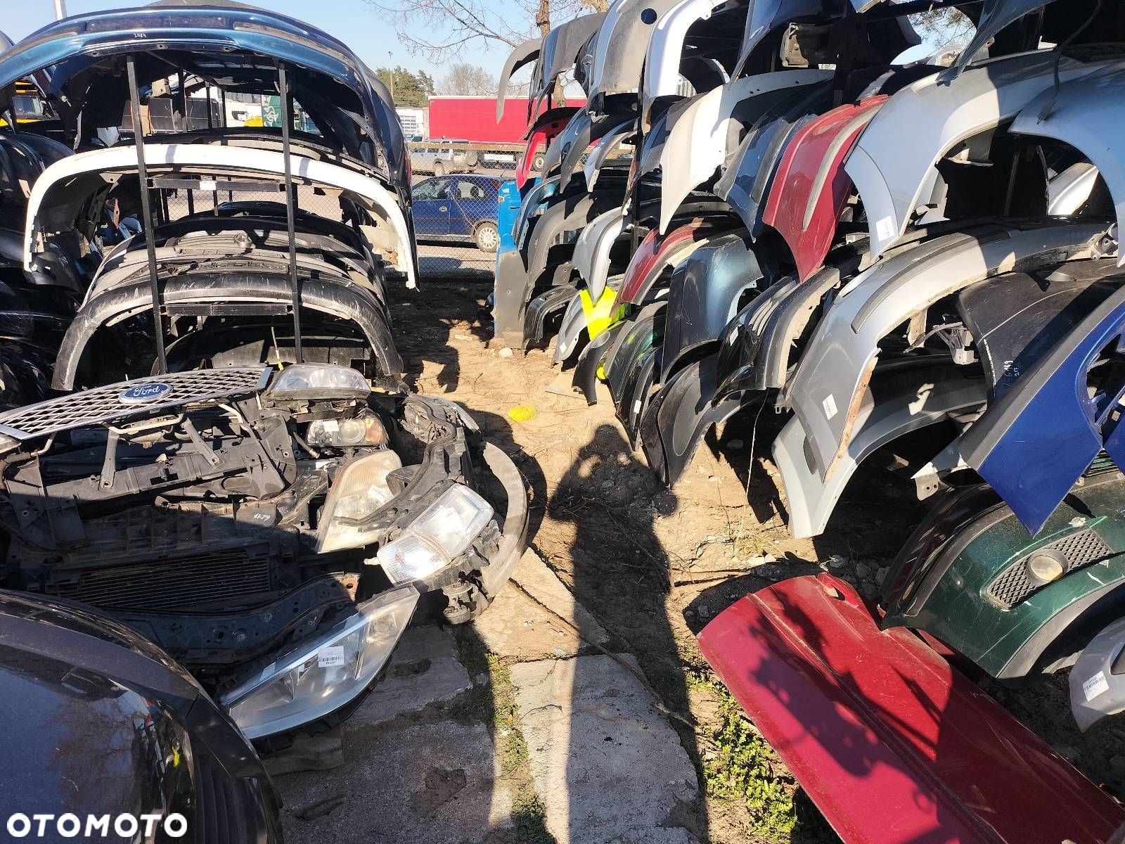 KOMPLETNY PRZÓD MASKA ZDERZAK LAMPY BŁOTNIKI GRILL FIAT PANDA II LIFT - 24