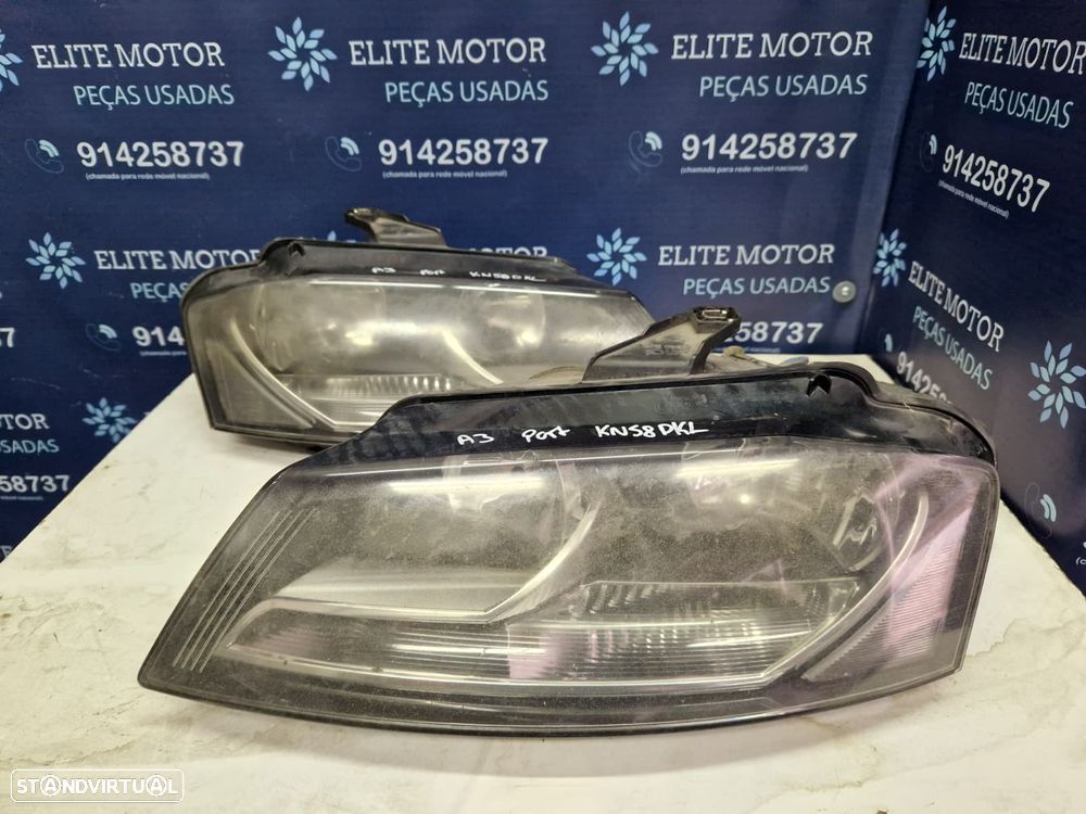 Farois oticas usados AUDI A3 8P3 8P FASE 3 - 1