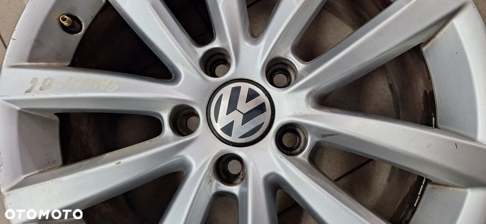 Alu felga 17" cali  vw 3AA601025C  7,5JX7H2 ET47 PASSAT B7 1 sztuka - 9